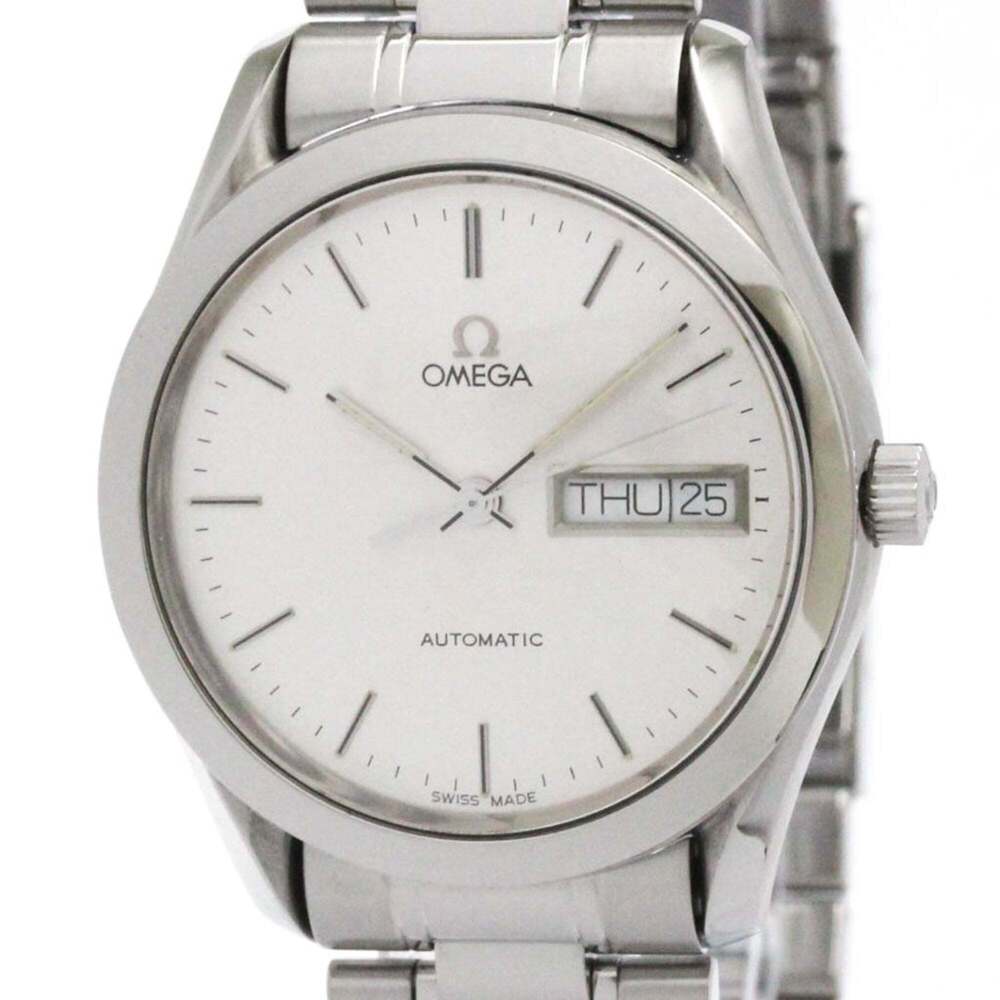 OMEGA Classic Day Date Steel Automatic Mens Watch 5122.31 Polished